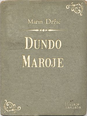 cover image of Dundo Maroje